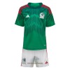 Officiële Voetbalshirt + Korte Broek Mexico Thuis WK 2022 - Kids